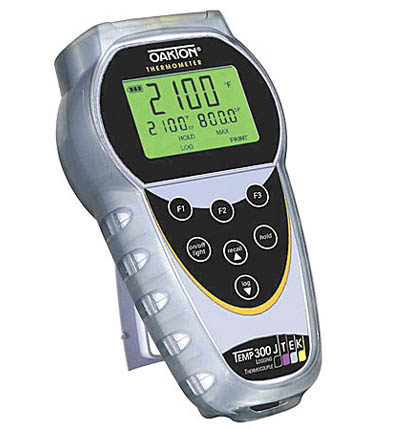 Temp-300 Dual-Input Thermocouple Datalogging Thermometer from Lab