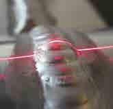 Measuring weld seam profiles