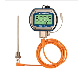 Extension cable connected to the sensor