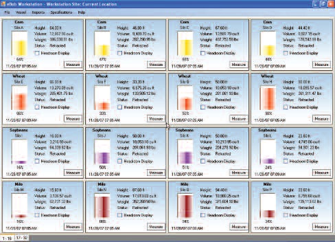 Windows-based software available with bob-style systems allows for viewing the levels of multiple tanks simultaneously.