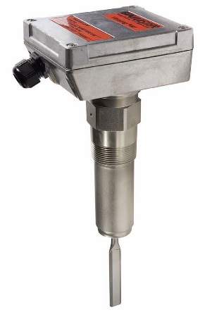 The vibrating rod has a single blade design to prevent build-up.