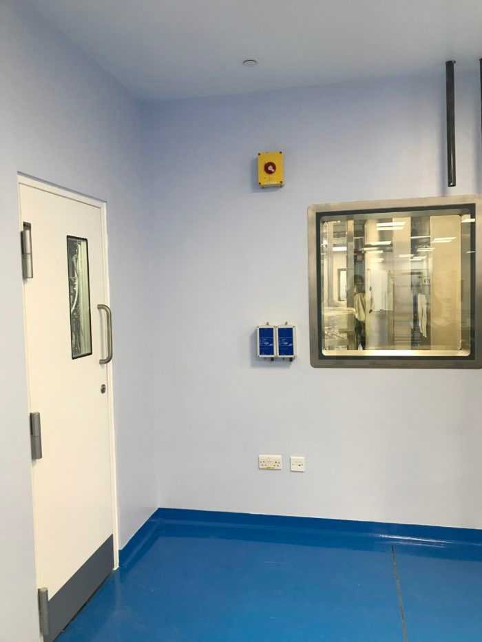 IGD 750 Samplers outside the TEVA Clean Rooms. This provided easy access to maintain and service the sensors.