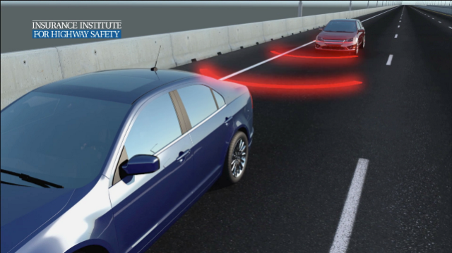 The IIHS will use Locata positioning to control automated testing of frontal collision avoidance and other safety systems.