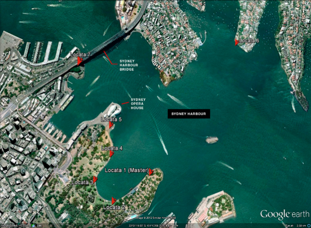 The Sydney Satellites Network based around the Sydney Harbour.