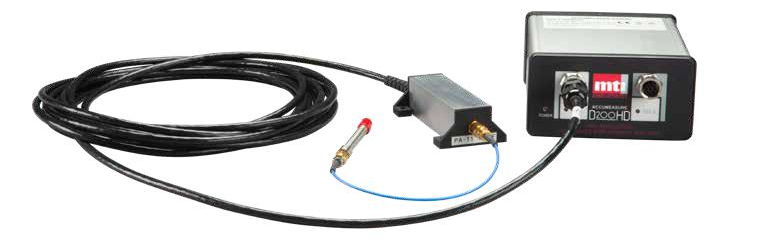 MTI Accumeasure HD amplifer, preamplifier, and 50 µm range probe.