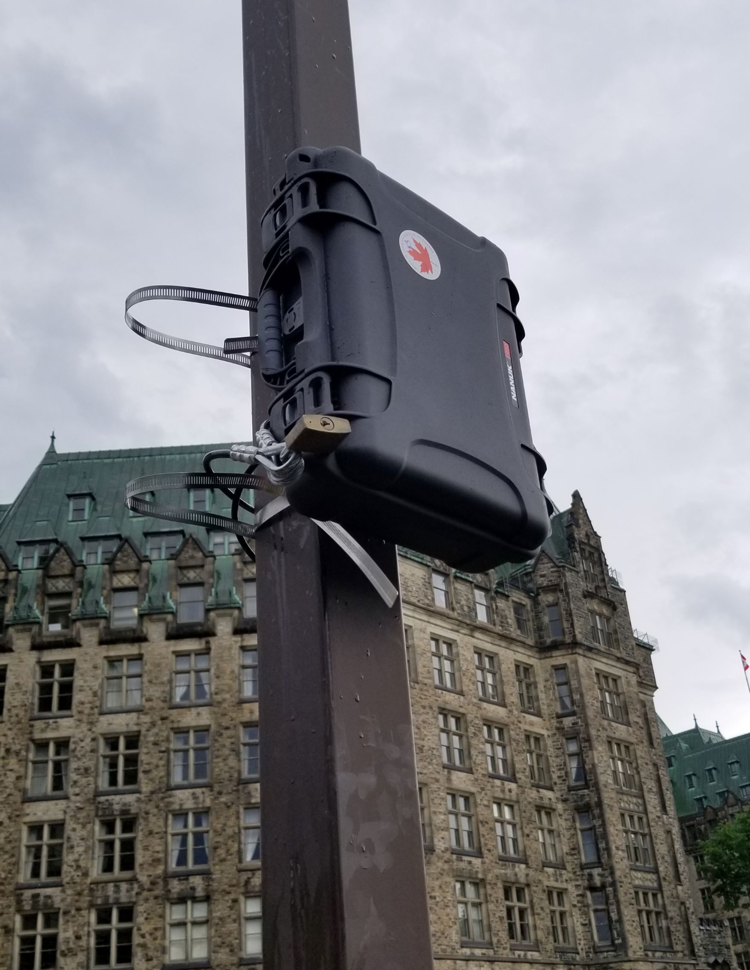 Sensor Deployed at Event