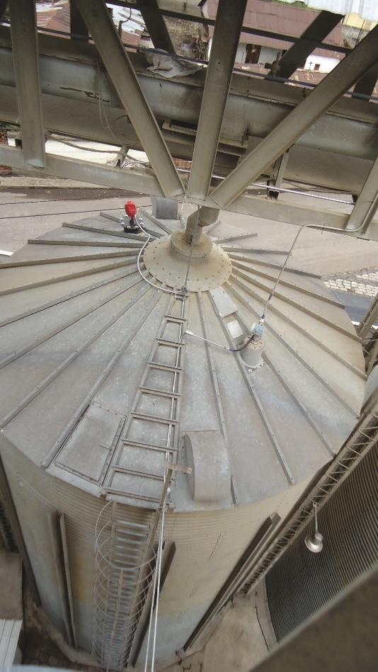 Automation has virtually done away with climbing large silos.