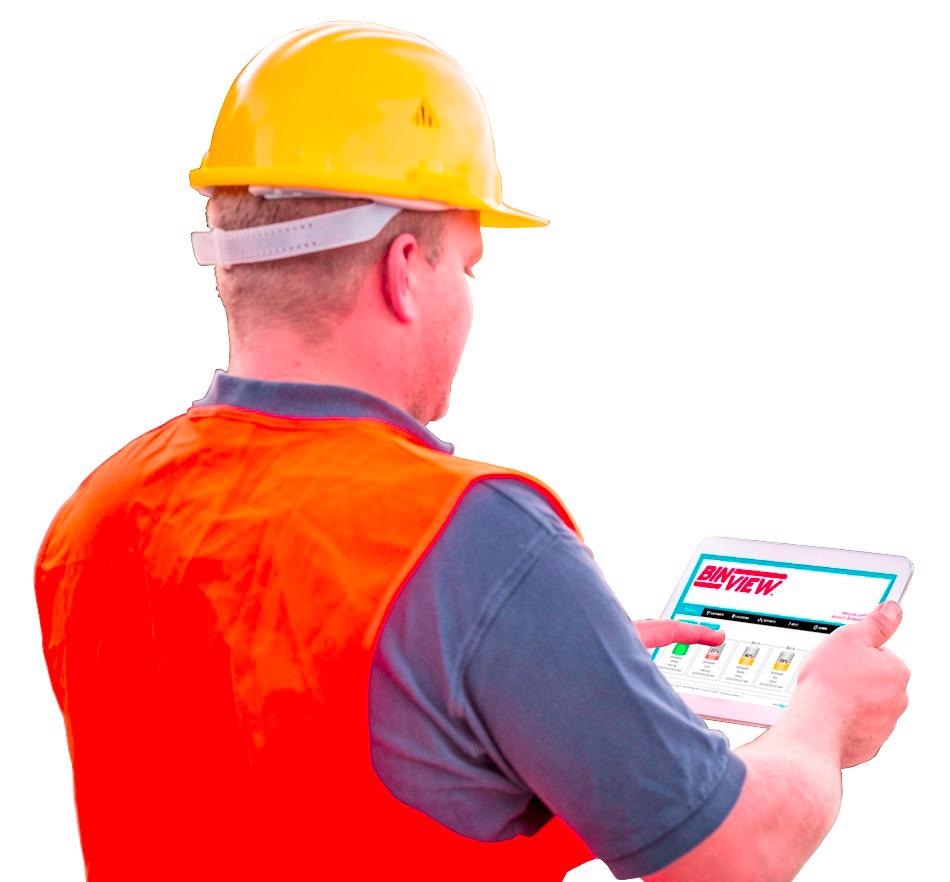 Software makes real-time inventory data available on a mobile device.