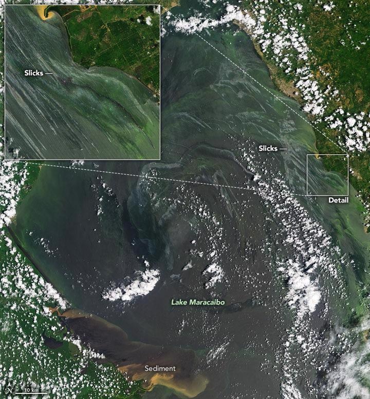 Lake Maracaibo, Landsat Imagery