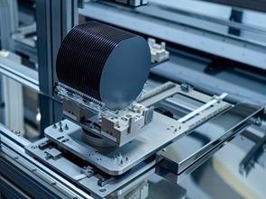 Image of Wafers in Fabrication.