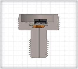 TR-Series face sealing integration (MeriTrek starter Kit) into metal/plastic housing