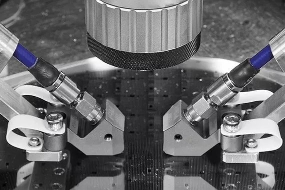 Probe-station integrated measurement for dynamic characterization of MEMS pressure sensors on wafer-level.