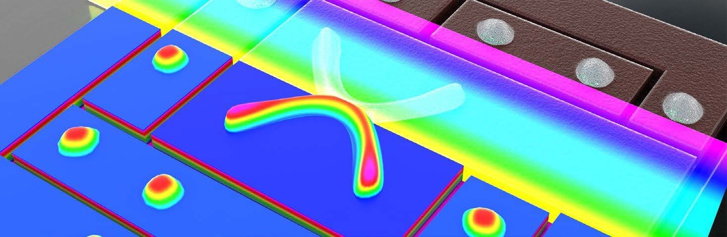 Silver epoxy adhesive inspection with Gocator 5500 Series Line Confocal Sensor