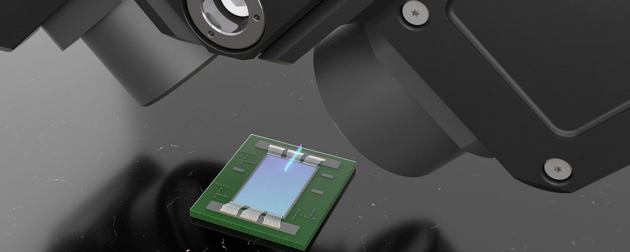 Semiconductor Wire Bonding Defect Inspection with Gocator 5500 Series Line Confocal Sensor