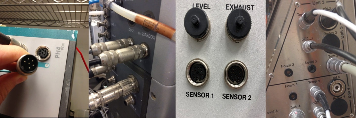 How can ORP sensors be connected to a traditional bioreactor?