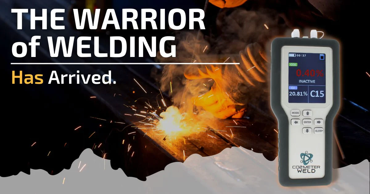 Portable Analyzers for CO2 and Oxygen in Welding Applications