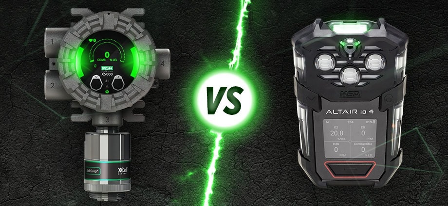 Fixed vs portable gas detectors