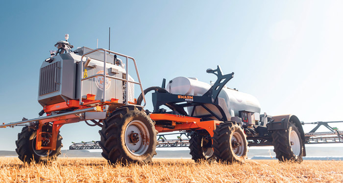 SwarmFarm spraying technology