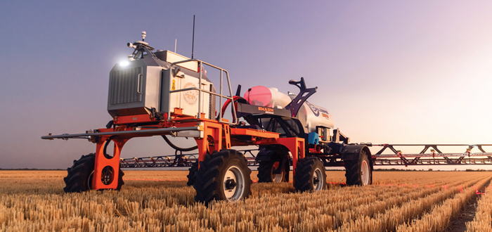 Autonomous SwarmFarm equipment