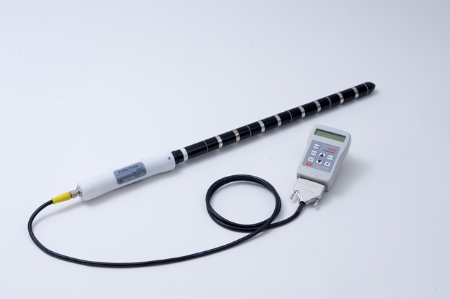 PR2 Soil Moisture Profile Probe with hand-held readout unit.