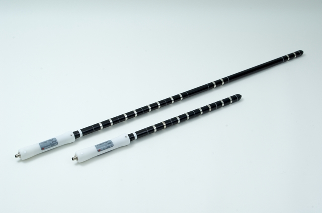 The PR2/4 Probe measures soil moisture at 4 depths down to 40cm - the PR2/6 Probe measures at 6 depths down to 100cm.