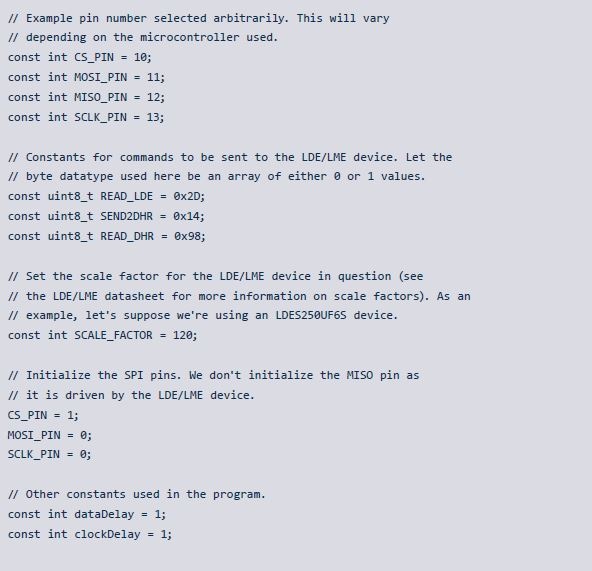 Image Credit: First Sensor