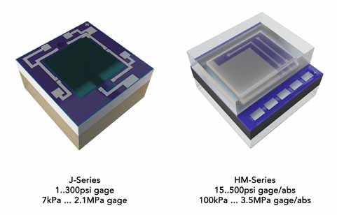 Pressure sensing elements can be chosen from the world’s largest portfolio of MEMS pressure sensor devices.