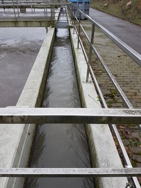 Application example WWTP inlet sewer.