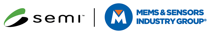SEMI and MEMS & Sensors Industry Group logos