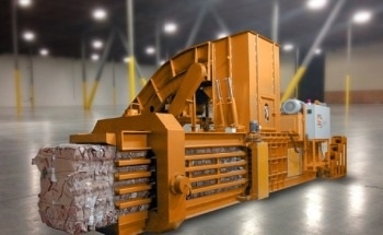 Using Linear Position Sensors in Recycling Center Baling Machines