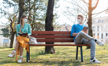 How can IMERAI's 'Bat-Like' Echolocation Sensor Aid Social Distancing?