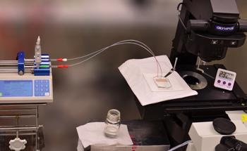 Novel Flowmeter Inspired by Polymeric Microfluidic Systems