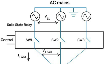 Applications of Three Phase Solid State Relays in Three Phase Motor Circuits