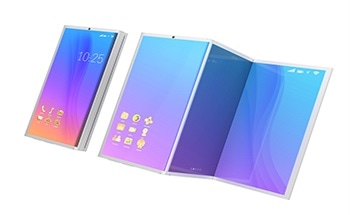 Flexible Gel Sensor for Foldable Touch Screen