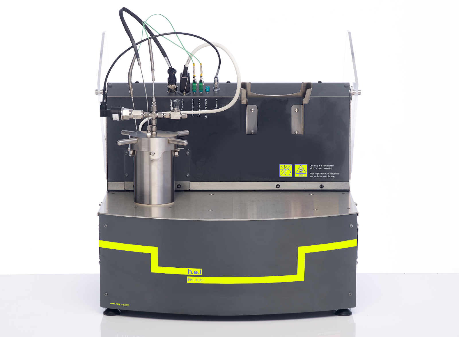 Phi-TEC I: A Bench-Top Adiabatic Calorimeter