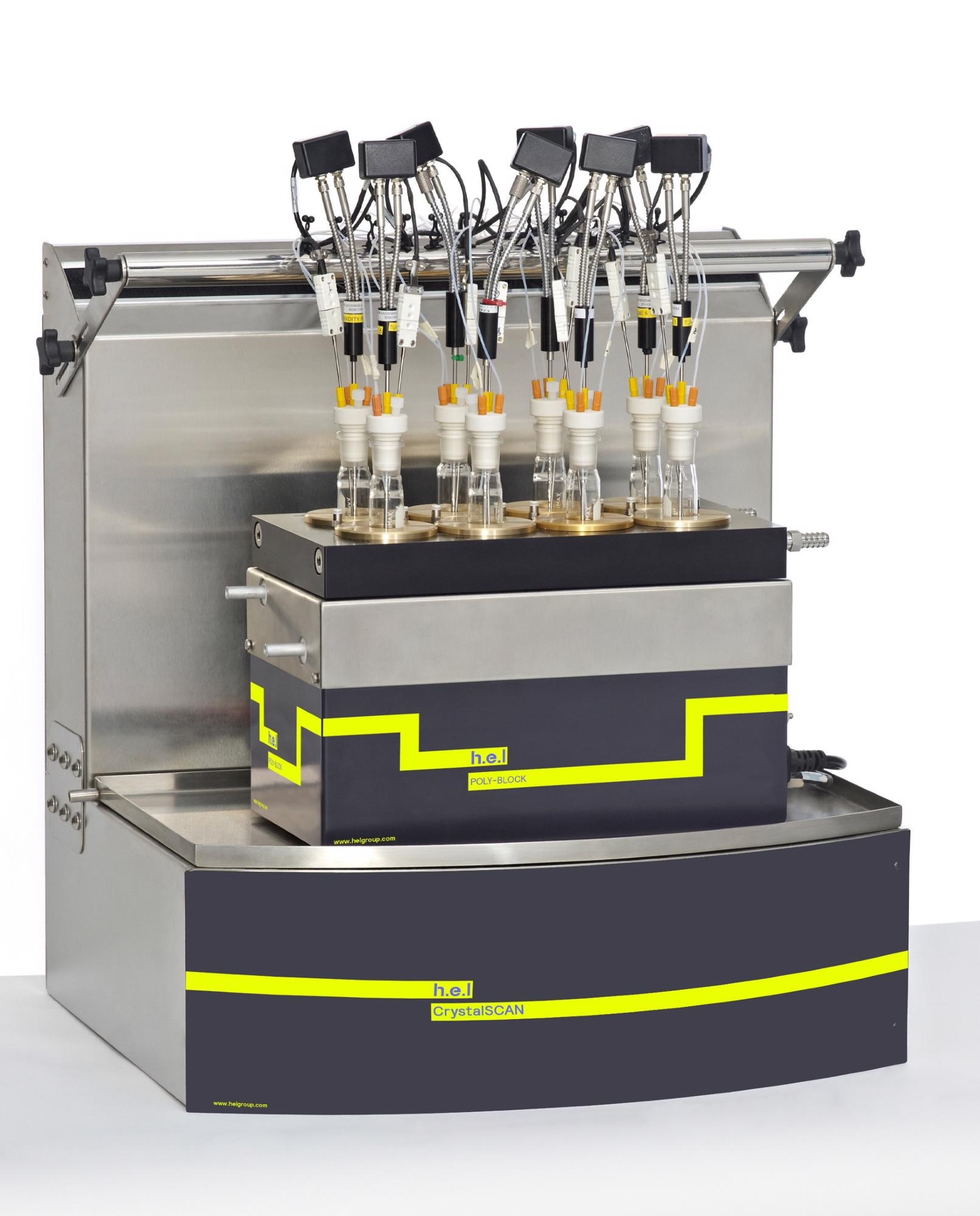 CrystalSCAN: Benchtop, Automated Parallel Crystallization Monitoring Platform