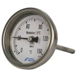 SB model Bimetallic Temperature Gauge from Forbes Marshall