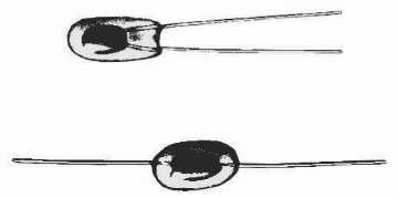 Thermometrics NTC Thermistors | Glass BR Series—Glass-Encapsulated Bead