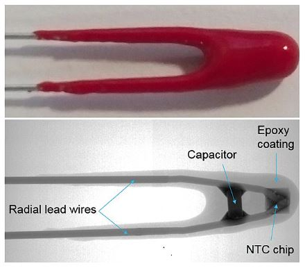 Thermometrics NTC Thermistors | Epoxy Type NKI Noise Immune