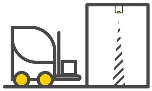 Height monitoring for vehicle entries.