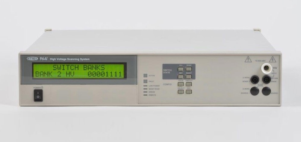 964i High Voltage Automated Test Switching System—The perfect solution for Automated Multi-Conductor, Multi-Point Hipot Testing.