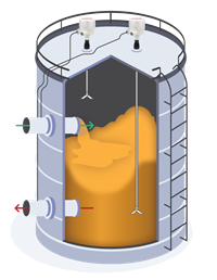 BMRX-100 Rotary Level Indicator