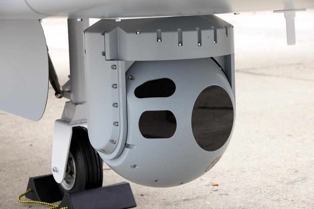 camera mounted on UAV drone