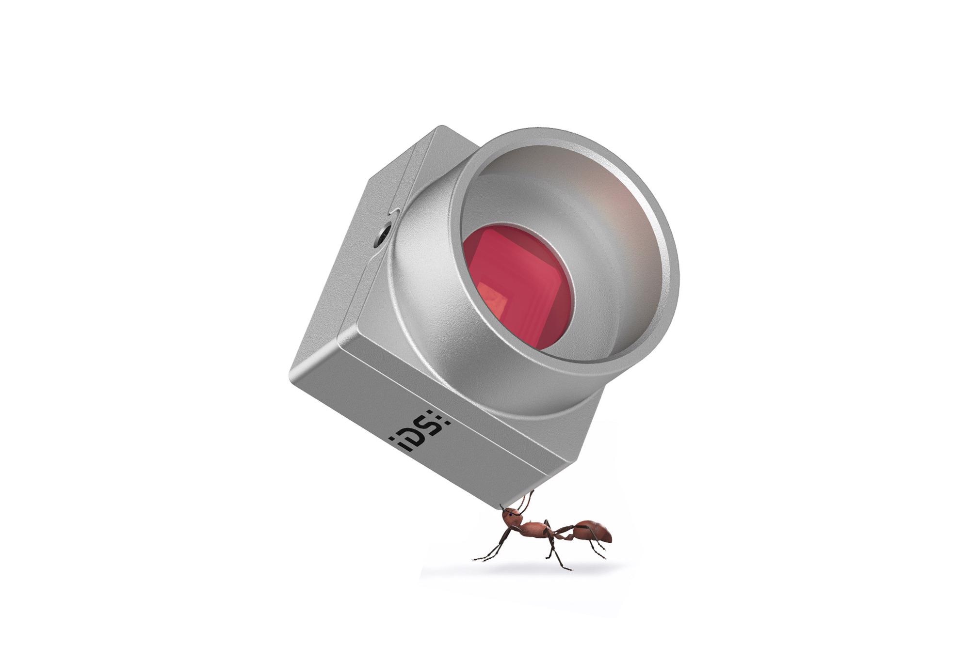 IDS Imaging Development Systems GmbH release smallest industrial camera with housing and C-mount.