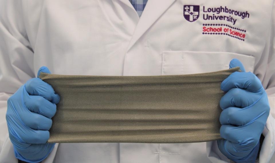 Innovative Textile Produces Electricity Utilizing Energy from Body Movements.