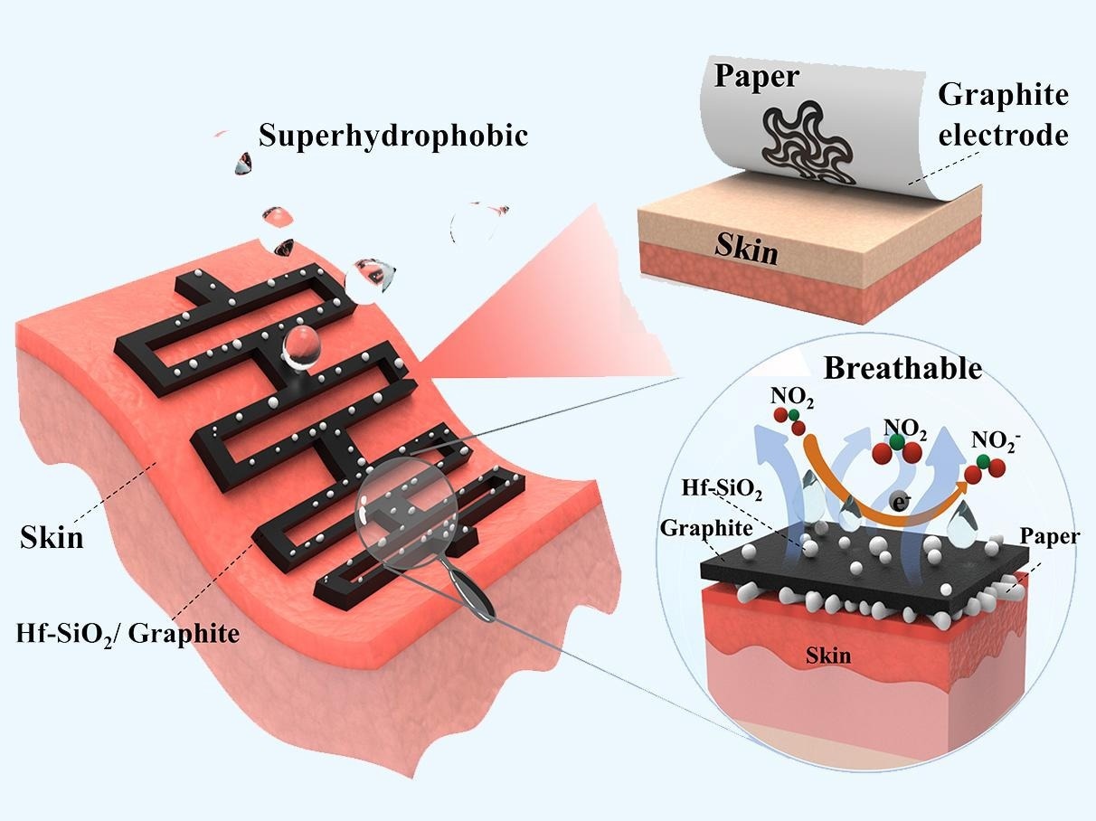 New Pencil-on-Paper Wearable Sensor Helps Track Multiple Vital Signals