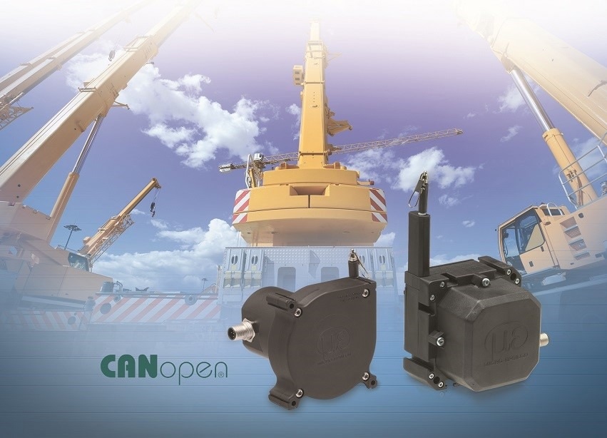 Larger measuring ranges and CANopen interfaces are now available in the wireSENSOR WPS- MK88 and wireSENSOR WPS-K100 series.