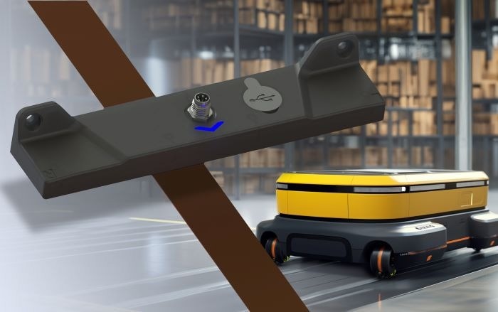Magnetic Guide Sensor with Angle Measurement Enhances Mobile Robots Path Following