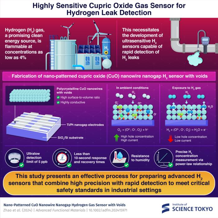 This study presents an effective process for preparing advanced H2 sensors that combine high precision with rapid detection to meet critical safety standards in industrial settings.