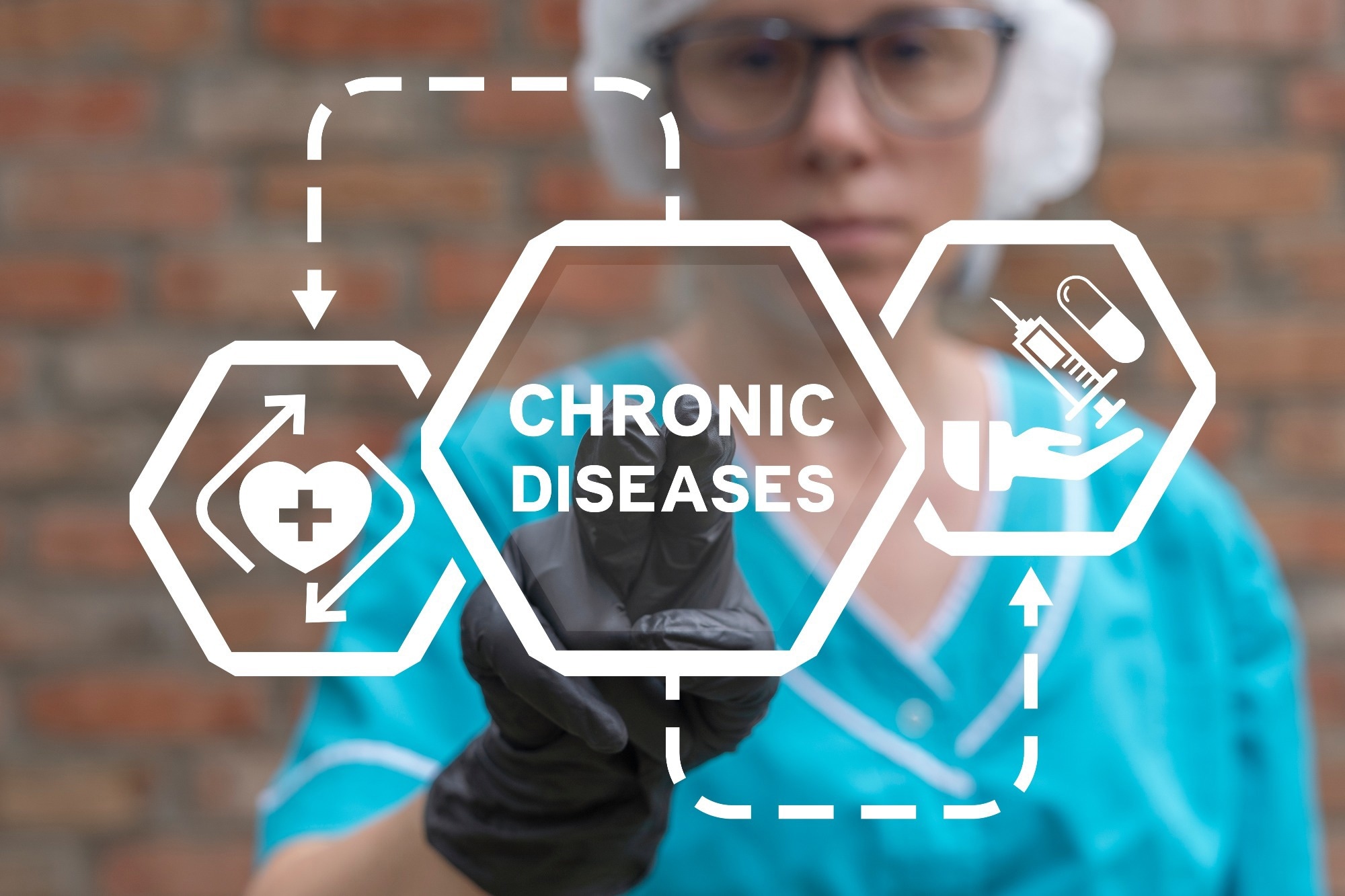 Chronic disease management medical concept.